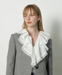 CADUNE(カデュネ) |ラッフルブラウス