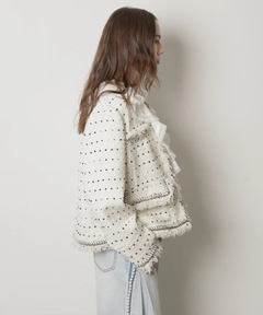 CADUNE(カデュネ) |ラッフルブラウス