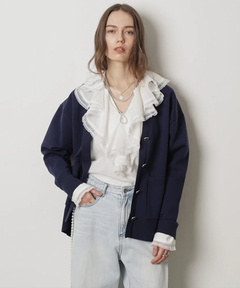 CADUNE(カデュネ) |ラッフルブラウス