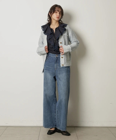 CADUNE(カデュネ) |ラッフルブラウス