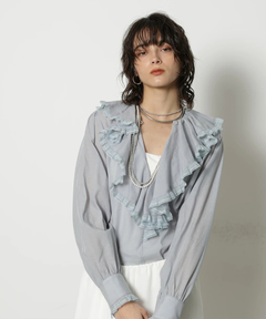 CADUNE(カデュネ) |ラッフルブラウス