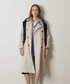 CADUNE(カデュネ) |レザーカラートレンチ