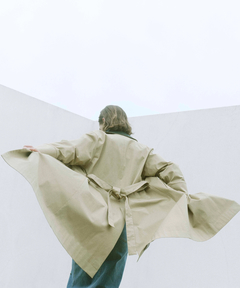 CADUNE(カデュネ) |レザーカラートレンチ