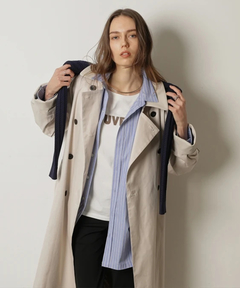 CADUNE(カデュネ) |レザーカラートレンチ