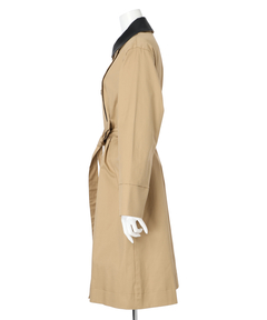 CADUNE(カデュネ) |レザーカラートレンチ