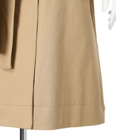 CADUNE(カデュネ) |レザーカラートレンチ