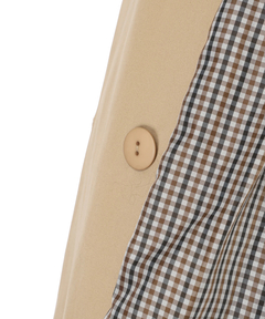 CADUNE(カデュネ) |レザーカラートレンチ