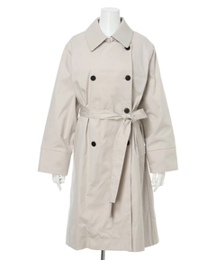 CADUNE(カデュネ) |レザーカラートレンチ