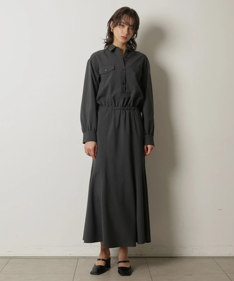 ドロストシャツワンピース | ワンピース | CADUNE（カデュネ