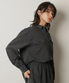 CADUNE(カデュネ) |ドロストシャツワンピース