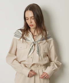 CADUNE(カデュネ) |ドロストシャツワンピース