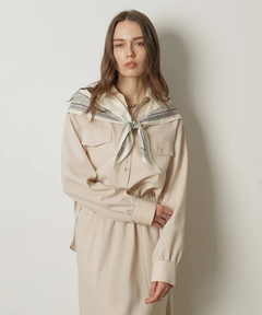 CADUNE(カデュネ) |ドロストシャツワンピース