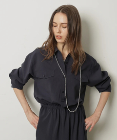 CADUNE(カデュネ) |ドロストシャツワンピース