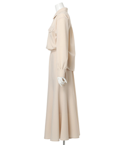 CADUNE(カデュネ) |ドロストシャツワンピース