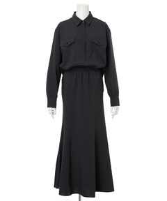 CADUNE(カデュネ) |ドロストシャツワンピース