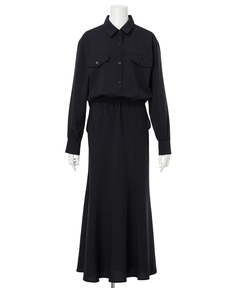 CADUNE(カデュネ) |ドロストシャツワンピース