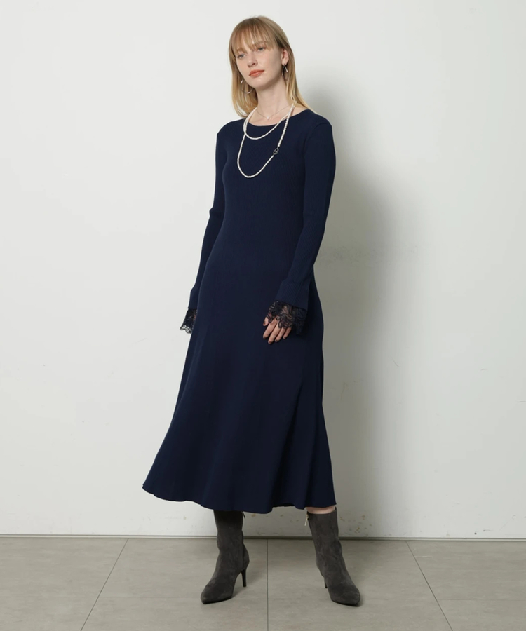 ニットフレアワンピース | ワンピース | CADUNE（カデュネ） │【公式