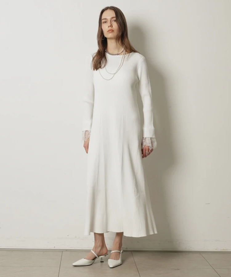 ニットフレアワンピース | ワンピース | CADUNE（カデュネ） │【公式