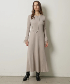 CADUNE(カデュネ) |ニットフレアワンピース