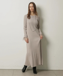 CADUNE(カデュネ) |ニットフレアワンピース