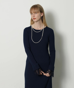 CADUNE(カデュネ) |ニットフレアワンピース