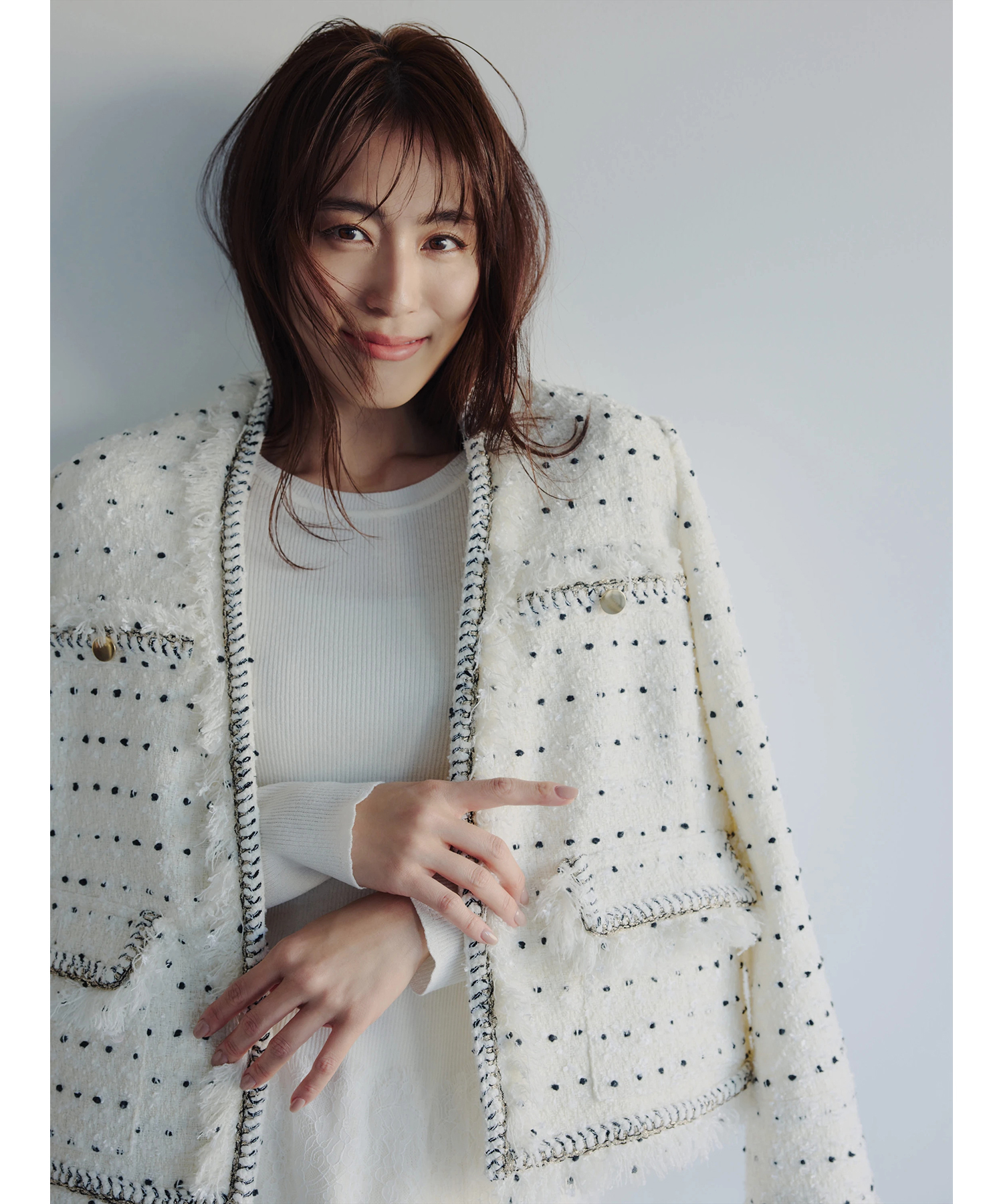 トリミングツイードジャケット | ジャケット | CADUNE（カデュネ