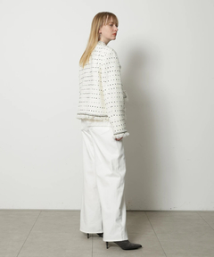 CADUNE(カデュネ) |トリミングツイードジャケット