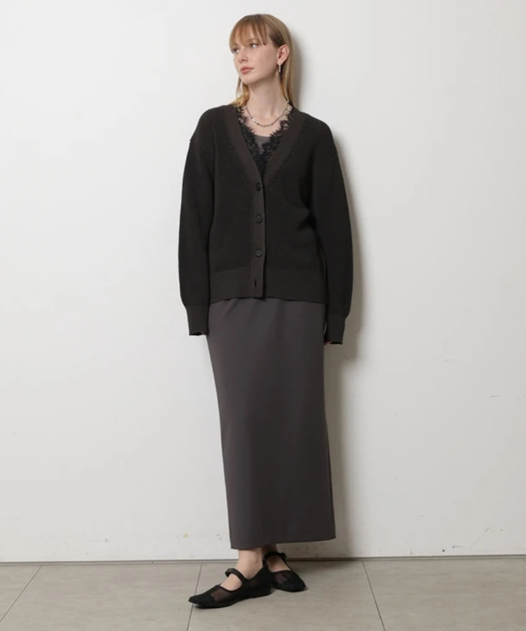 2.1万❤️ 新品未使用　CADUNE カデュネ　ダブルクロスタイトスカート　S ダブルクロスタイトスカート | スカート | CADUNE（カデュネ