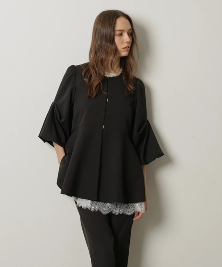 裾フレアジャケット | ジャケット | CADUNE（カデュネ） │【公式通販