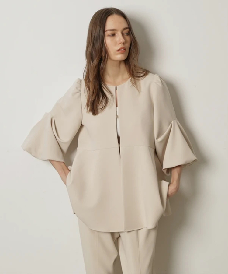 裾フレアジャケット | ジャケット | CADUNE（カデュネ） │【公式通販