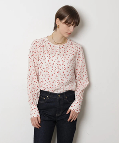 CADUNE(カデュネ) |<神崎恵さんコラボ>プリントブラウス