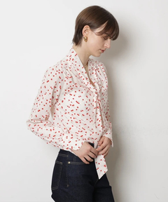 CADUNE(カデュネ) |<神崎恵さんコラボ>プリントブラウス