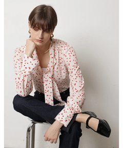 CADUNE(カデュネ) |<神崎恵さんコラボ>プリントブラウス