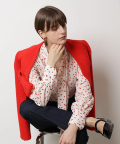 CADUNE(カデュネ) |<神崎恵さんコラボ>プリントブラウス