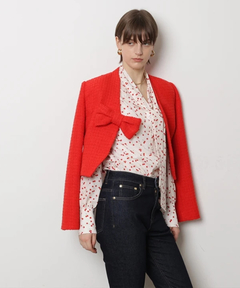 CADUNE(カデュネ) |<神崎恵さんコラボ>プリントブラウス