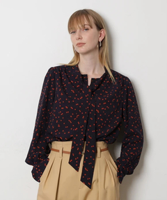 CADUNE(カデュネ) |<神崎恵さんコラボ>プリントブラウス