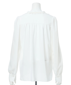 CADUNE(カデュネ) |<神崎恵さんコラボ>衿レースブラウス