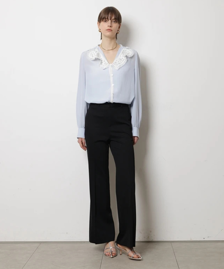 CADUNE(カデュネ) |<神崎恵さんコラボ>フレアテーラードパンツ