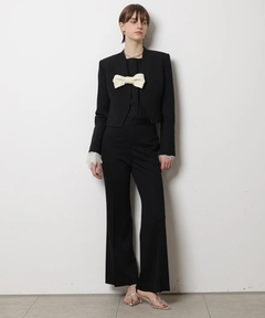 CADUNE(カデュネ) |<神崎恵さんコラボ>フレアテーラードパンツ