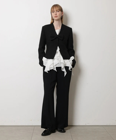 CADUNE(カデュネ) |<神崎恵さんコラボ>フレアテーラードパンツ