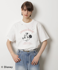CADUNE(カデュネ) |＜別注＞ミニーマウス／パールＴシャツ