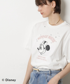 CADUNE(カデュネ) |＜別注＞ミニーマウス／パールＴシャツ