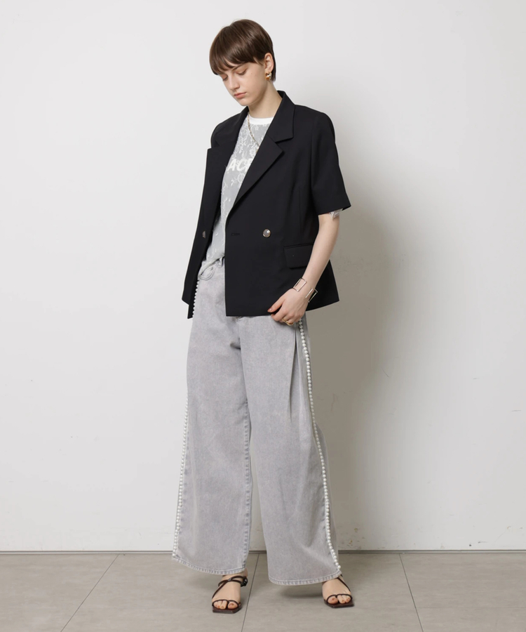 CADUNE Tシャツ CADUNE｜カデュネのTシャツ/カットソー（クルーネック(丸首)）通販