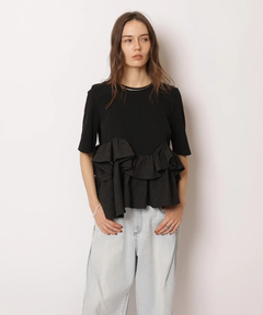 CADUNE(カデュネ) |フリル裾カットソー