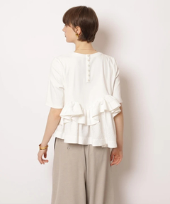 CADUNE(カデュネ) |フリル裾カットソー