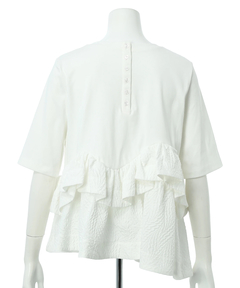 CADUNE(カデュネ) |フリル裾カットソー