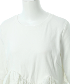 CADUNE(カデュネ) |フリル裾カットソー