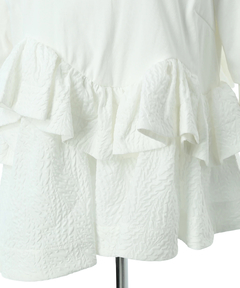 CADUNE(カデュネ) |フリル裾カットソー