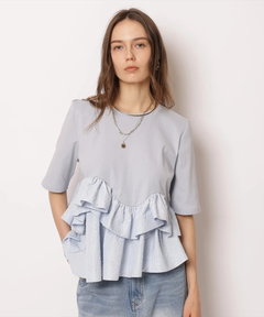 CADUNE(カデュネ) |[WEB LIMITED]フリル裾カットソー