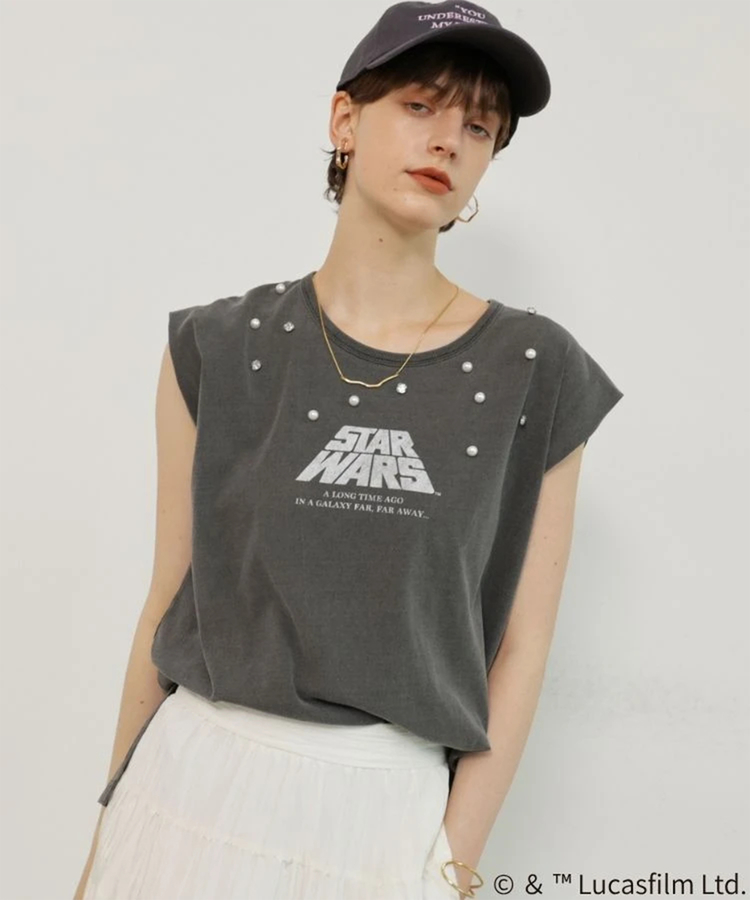 CADUNE(カデュネ) |STAR WARS/French sleeve T-shirt